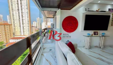Cobertura à venda, 263 m² por R$ 1.600.000,00 - Boqueirão - Santos/SP