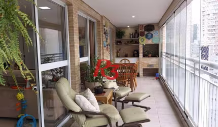 Apartamento à venda, 130 m² por R$ 1.900.000,00 - Gonzaga - Santos/SP
