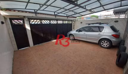 Casa com 3 dormitórios à venda, 157 m² por R$ 945.000,00 - Encruzilhada - Santos/SP