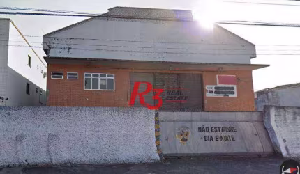 Galpão, 1000 m² - venda por R$ 6.500.000,00 ou aluguel por R$ 40.033,32/mês - Macuco - Santos/SP
