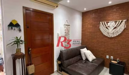 Apartamento à venda, 66 m² por R$ 550.000,00 - Gonzaga - Santos/SP