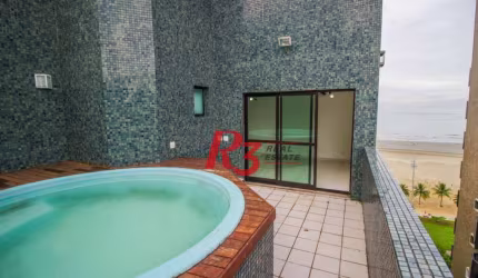Cobertura com 2 dormitórios à venda, 172 m² por R$ 1.279.000,00 - José Menino - Santos/SP