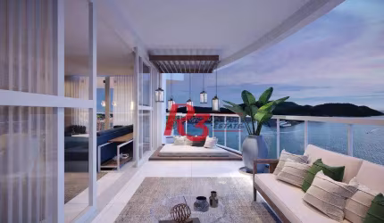 Apartamento com 3 dormitórios à venda, 227 m² por R$ 4.950.000,00 - Ponta da Praia - Santos/SP