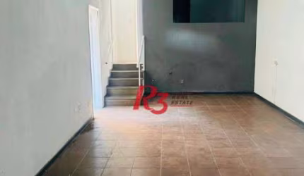 Loja para alugar, 80 m² por R$ 6.500,00/mês - Macuco - Santos/SP