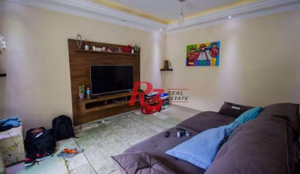 Sobrado à venda, 146 m² por R$ 895.000,00 - Marapé - Santos/SP