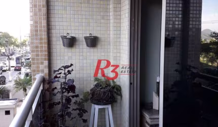Apartamento à venda, 220 m² por R$ 1.740.000,00 - Pompéia - Santos/SP