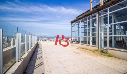 Andar Corporativo para alugar, 1000 m² por R$ 50.000,00/mês - Gonzaga - Santos/SP
