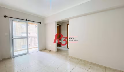 Apartamento com 2 dormitórios à venda, 60 m² por R$ 435.000,00 - José Menino - Santos/SP