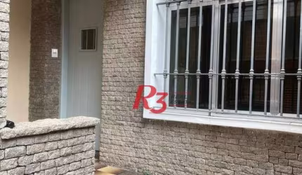 Casa para alugar, 120 m² por R$ 7.315,00/mês - Embaré - Santos/SP