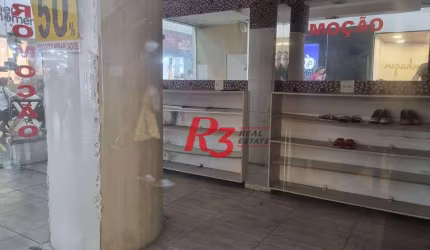 Loja para alugar, 33 m² por R$ 6.000,00/mês - Gonzaga - Santos/SP
