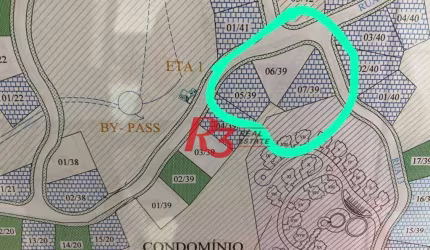 Terreno à venda, 1260 m² por R$ 2.660.000,00 - Iporanga - Guarujá/SP