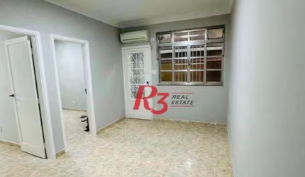 Apartamento à venda, 71 m² por R$ 295.000,00 - Macuco - Santos/SP