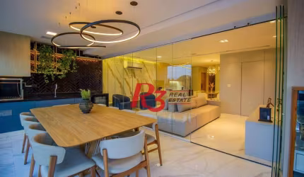 Apartamento à venda, 177 m² por R$ 3.030.000,00 - Vila Rica - Santos/SP