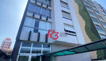Apartamento com 1 dormitório à venda, 63 m² por R$ 330.000,00 - José Menino - Santos/SP