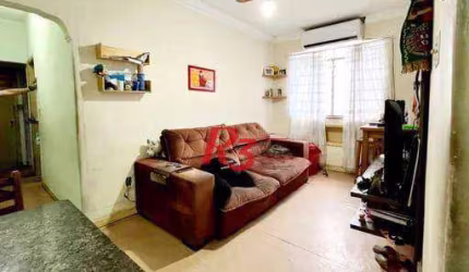 Apartamento à venda, 60 m² por R$ 365.000,00 - Gonzaga - Santos/SP