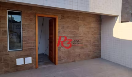Casa com 3 dormitórios, 1 suíte à venda, 150 m² por - Estuário - Santos/SP