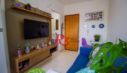 Apartamento com 1 dormitório à venda, 27 m² por R$ 300.000,00 - Macuco - Santos/SP