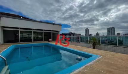 Cobertura à venda, 260 m² por R$ 1.500.000,00 - Ponta da Praia - Santos/SP