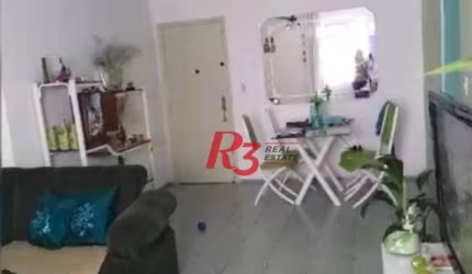 Apartamento à venda, 94 m² por R$ 455.000,00 - Macuco - Santos/SP