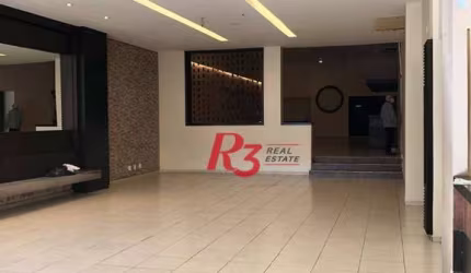 Loja, 384 m² - venda por R$ 2.600.000,00 ou aluguel por R$ 10.200,00/mês - Centro - Santos/SP
