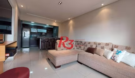 Apartamento à venda, 69 m² por R$ 480.000,00 - Gonzaga - Santos/SP
