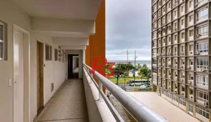 OPORTUNIDADE, neste mês de Dezembro, de 490.000,00 baixou para 450.000,00, com 1 dormitório frente mar, - Boqueirão - Santos/SP