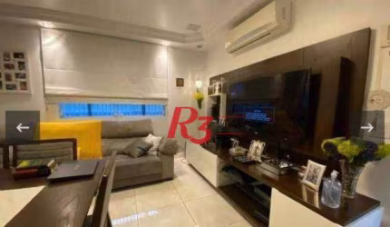 Sobrado com 3 dormitórios c piscina  190 m²  - Ponta da Praia - Santos