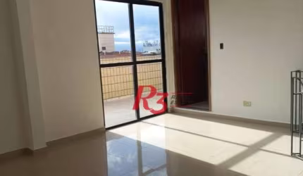 Cobertura com 1 dormitório à venda, 166 m² por R$ 979.000,00 - Aparecida - Santos/SP
