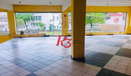 Loja para alugar, 550 m² por R$ 35.000,00/mês - Vila Matias - Santos/SP