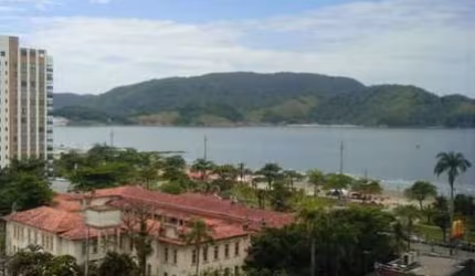 Apartamento com 1 dormitório à venda, 76 m² - Aparecida - Santos/SP