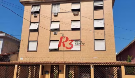 Apartamento com 2 dormitórios à venda, 62 m² por R$ 380.000,00 - Campo Grande - Santos/SP