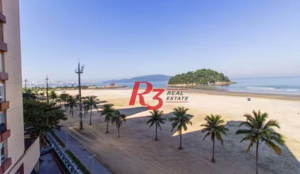 Apartamento para alugar, 160 m² por R$ 9.000,00/mês - José Menino - Santos/SP