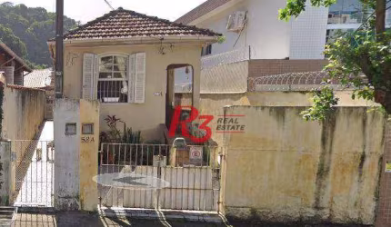 Terreno à venda, 245 m² por R$ 750.000,00 - Vila Belmiro - Santos/SP