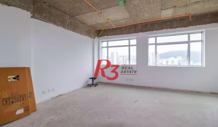 Sala para alugar, 41 m² por R$ 3.000,00/mês - Vila Matias - Santos/SP
