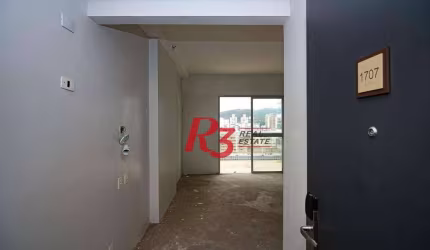 Flat com vista mar à venda, 36 m² por R$  - Gonzaga - Santos/SP