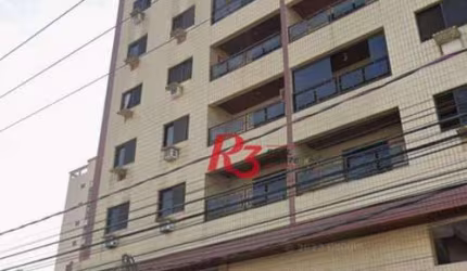 Apartamento com 1 dormitório à venda, 57 m² por R$ 500.000,00 - Aparecida - Santos/SP