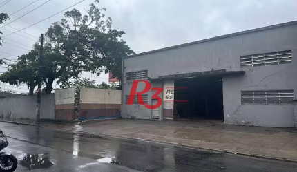 Galpão para alugar, 1089 m² por R$ 18.000,00/mês - Chico de Paula - Santos/SP