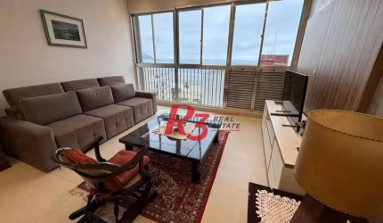 Apartamento para alugar, 100 m² por R$ 6.603,04/mês - Boqueirão - Santos/SP