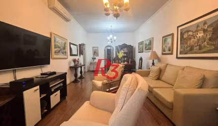 Apartamento com 2 dormitórios c suite, dep completa - Boqueirão - Santos