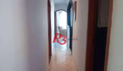 Apartamento com 3 dormitórios para alugar, 148 m² por R$ 8.250,00/mês - Pompéia - Santos/SP