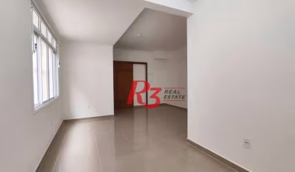 SOBREPOSTA TÉRREA ISOLADA QUINTAL  com 3 SUÍTES, 2 VAGAS à venda, 123 m² por R$ 950.000 - Ponta da Praia - Santos/SP