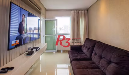 Apartamento à venda, 74 m² por R$ 780.000,00 - Vila Matias - Santos/SP