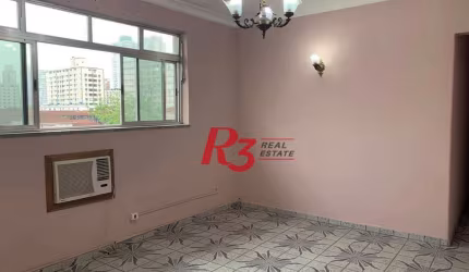 Apartamento à venda, 90 m² por R$ 400.000,00 - Campo Grande - Santos/SP