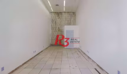Loja para alugar, 40 m² por R$ 5.000,00/mês - Centro - Santos/SP