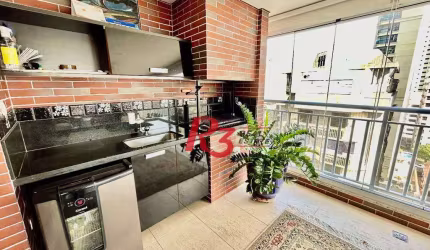 Apartamento à venda, 144 m² por R$ 2.290.000,00 - Boqueirão - Santos/SP