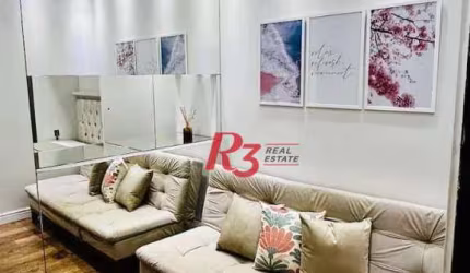 Flat à venda, 36 m² por R$ 320.000,00 - Centro - São Vicente/SP