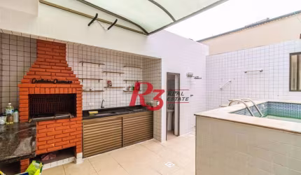 Casa com 3 dormitórios à venda, 150 m² por R$ 1.100.000,00 - Embaré - Santos/SP