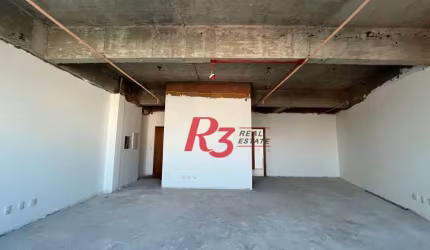 Sala para alugar, 48 m² por R$ 3.200,00/mês - Vila Matias - Santos/SP