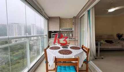Apartamento à venda, 100 m² por R$ 1.340.000,00 - José Menino - Santos/SP
