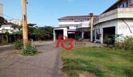 Terreno à venda, 963 m² por R$ 9.900.000,00 - Boqueirão - Santos/SP
